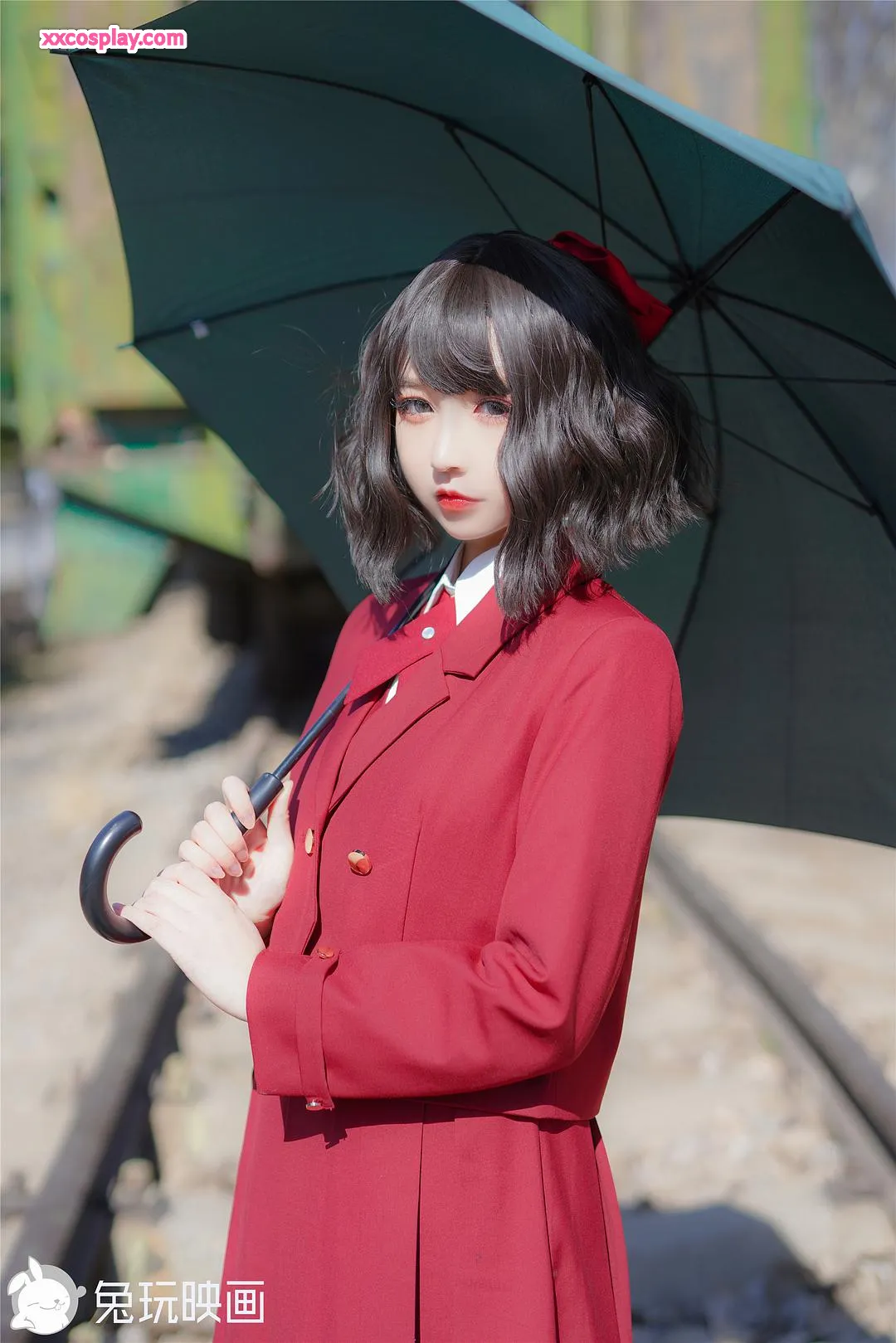 兔玩映画：小腿超細的JK小姐姐